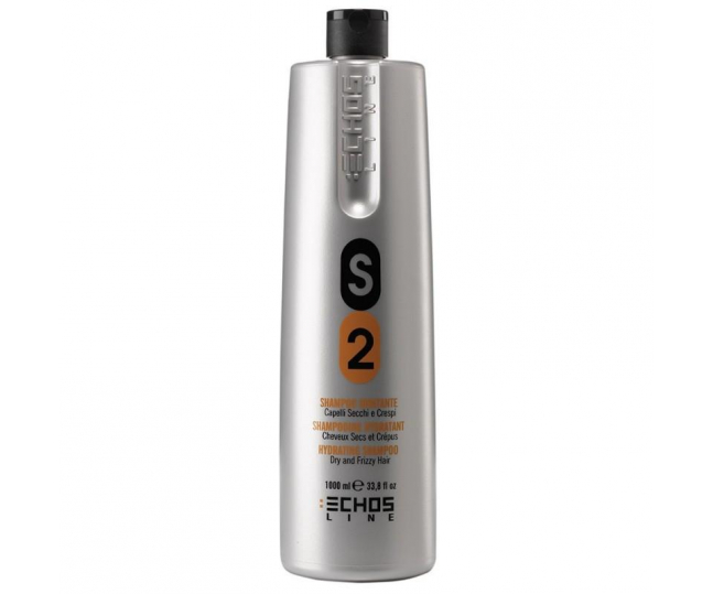 Шампунь для сухих и вьющихся волос с молочными протеинами S2 Dry & Frizzy Hair Shampoo 1000мл