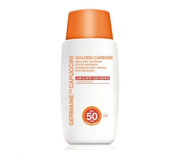 Golden Caresse Advanced Anti-Ageing Sun Emulsion SPF50 - Эмульсия усиленная солнцезащитная антивозрастная SPF50 50мл