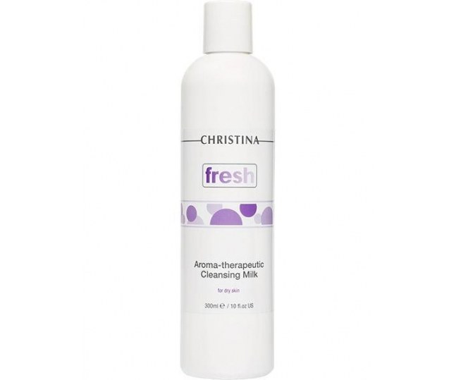 CHRISTINA Fresh-Aroma Theraputic Cleansing Milk for dry skin - Арома-терапевтическое очищающее молочко для сухой кожи 300 ml