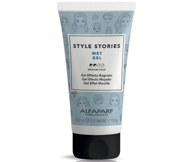 STYLE STORIES Wet Gel Гель средней фиксации для эффекта мокрых волос 150мл