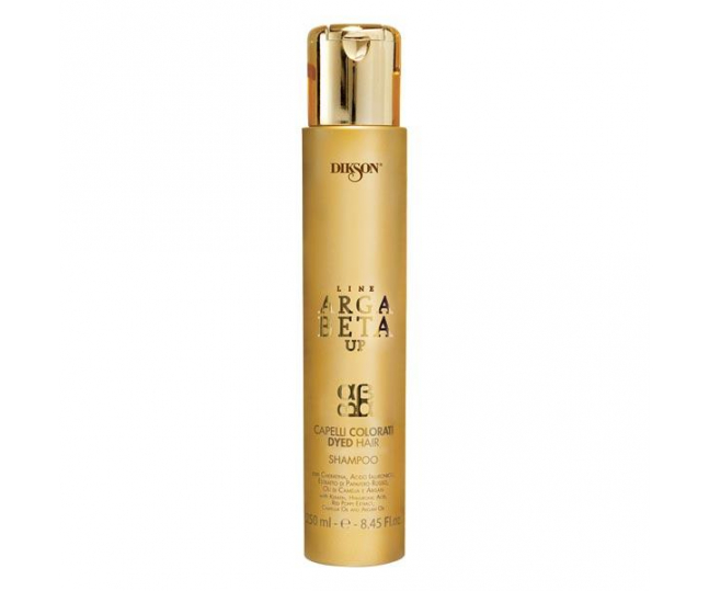 Dikson Shampoo ARGABETA UP Capelli Colorati Шампунь для окрашенных волос с кератином 250мл
