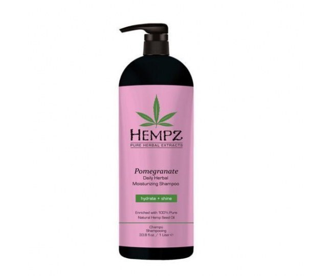 HEMPZ Шампунь растительный Гранат легкой степени увлажнения / Daily Herbal Moisturizing Pomegranate Shampoo 1000мл