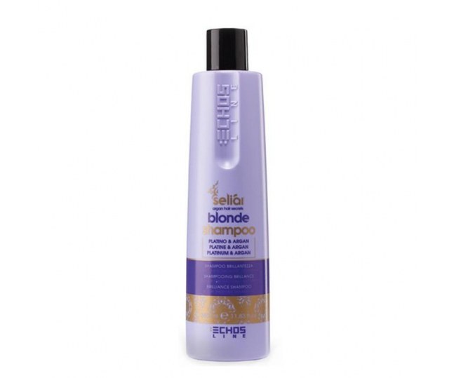 Шампунь с микрочастицами платины и аргановым маслом Blonde Shampoo 350мл
