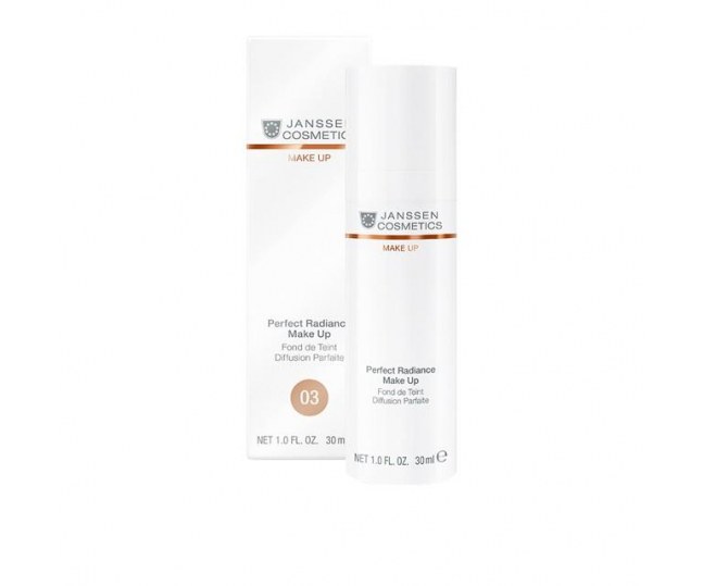 JANSSEN Perfect Radiance Make-up Стойкий тональный крем с UV-защитой SPF-15 для всех типов кожи 30мл