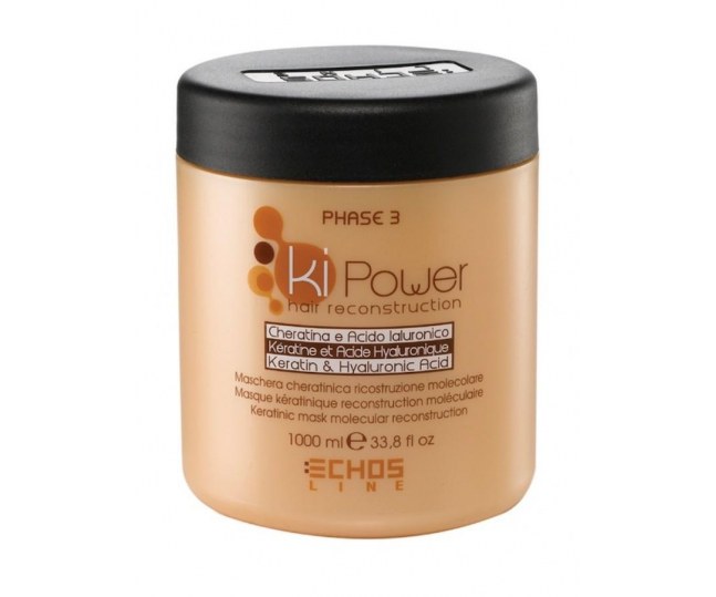Кератиновая маска для молекулярного восстановления Ki-Power Mask 1000мл