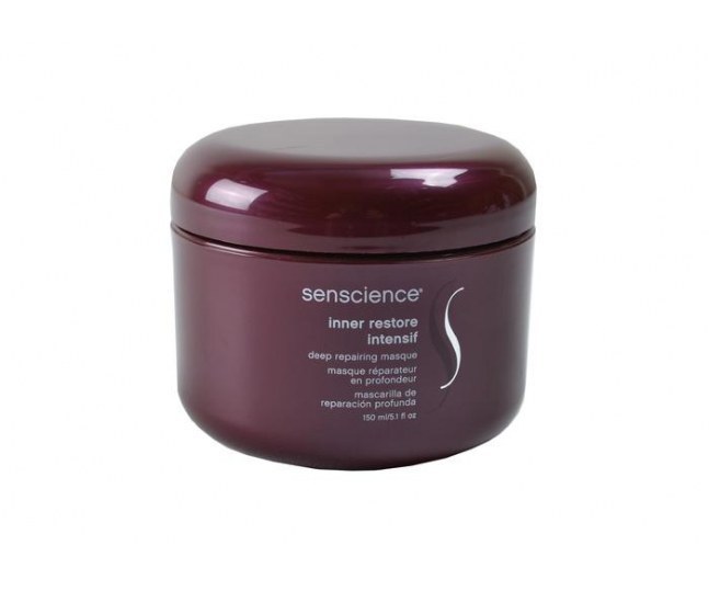 SENSCIENCE Shiseido lab. Интенсивная восстанавливающая маска для поврежденных волос INNER RESTORE INTENSIF DEEP REPAIRING MASQUE 50ml