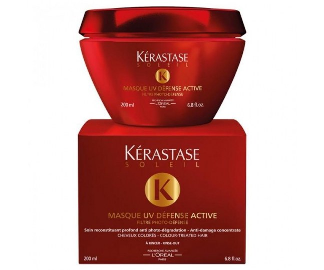 KERASTASE SOLEIL Masque UV Defense Active Soleil Маска активная УФ защита для волос 200мл