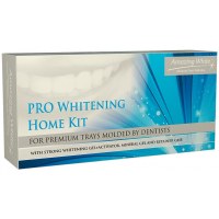 PRO Whitening Home Kit Набор для домашнего отбеливания под профессиональные, индивидуальные каппы 2*18% двойные шприцы 