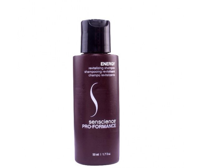 SENSCIENCE Shiseido lab. ENERGY REVITALIZING SHAMPOO ЭНЕРГЕТИЧЕСКИЙ ВОССТАНАВЛИВАЮЩИЙ ШАМПУНЬ ДЛЯ ВОЛОС И ТЕЛА 50 ml
