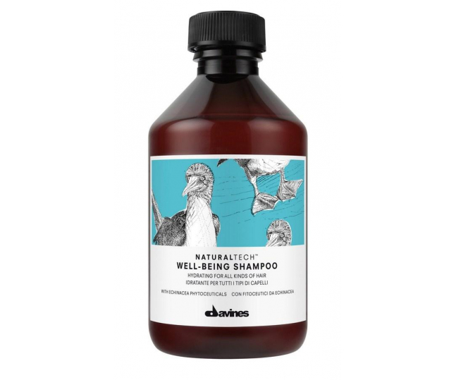 Davines Well Being Shampoo - Увлажняющий шампунь для всех типов волос 100 мл