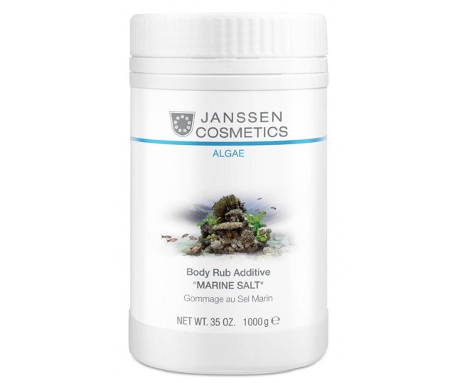 JANSSEN COSMECEUTICAL Janssen Body Rub Additive «Marine Salt» - Скраб-микродермабразия тела «МОРСКАЯ СОЛЬ» (1 кг)