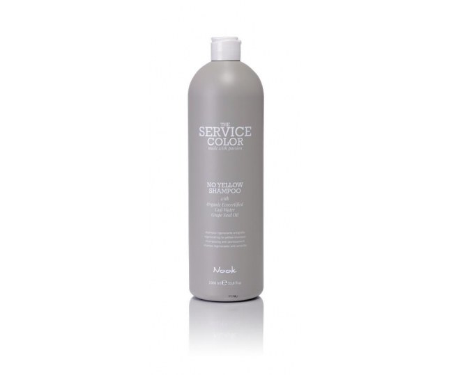 2140 SERVICE СOLOR NO YELLOW SHAMPOO ШАМПУНЬ-КОРРЕКТОР ДЛЯ ОБЕСЦВЕЧЕННЫХ ВОЛОС 1000 МЛ