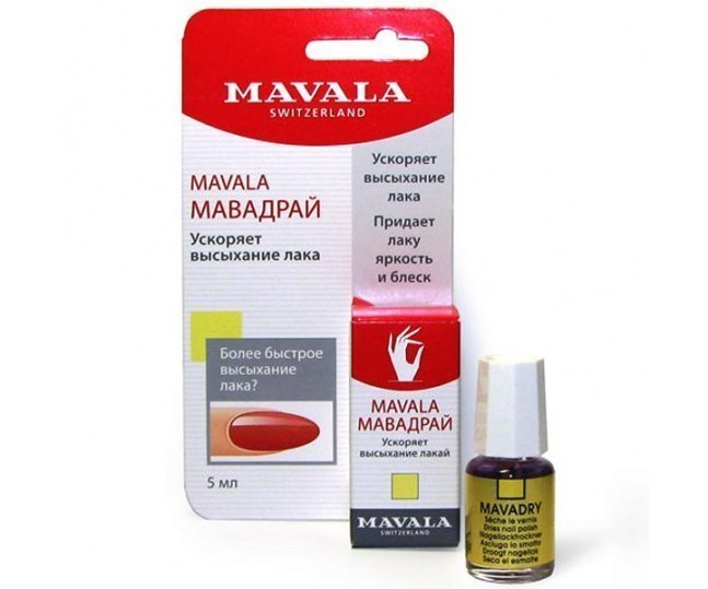 Mavala Средство для быстрого высыхания лака Мавадрай / Mavadry (мини) 5 ml
