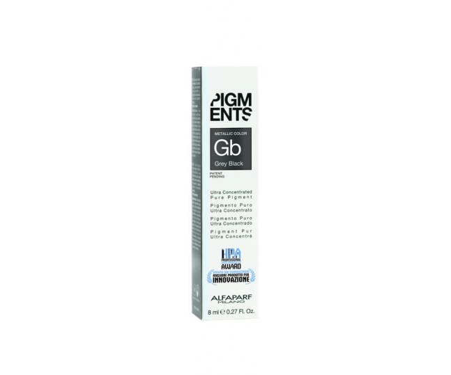 PIGMENTS GREY BLACK Ультраконцентрированный пигмент, графит 8мл