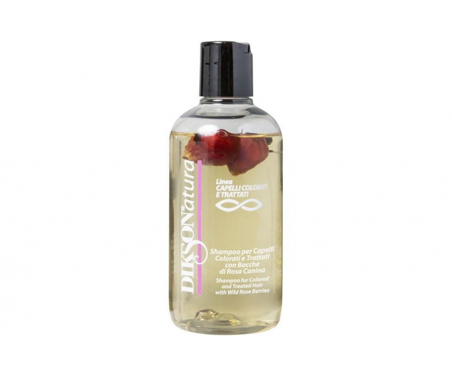 SHAMPOO WITH ROSE HIPS/ Шампунь с ягодами красного шиповника для окрашенных и химически обработанных волос 250мл