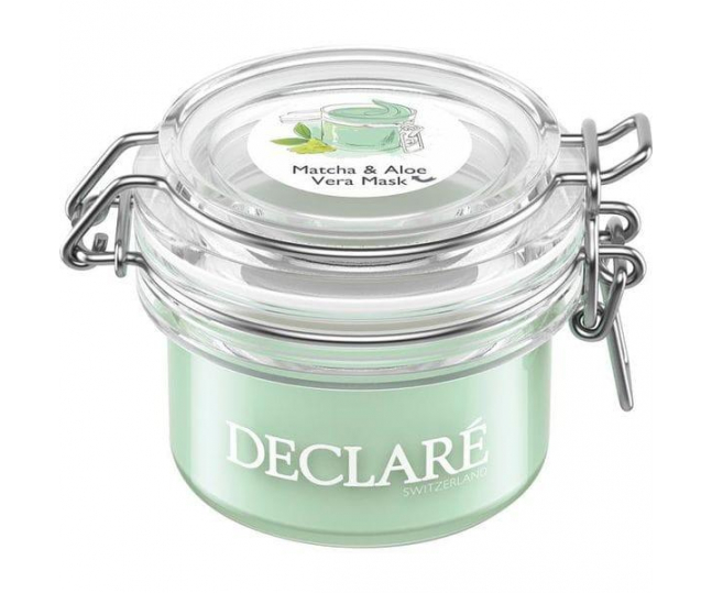 Matcha & Aloe Vera Mask Маска-антистресс с зеленым чаем матча и алоэ вера 50мл