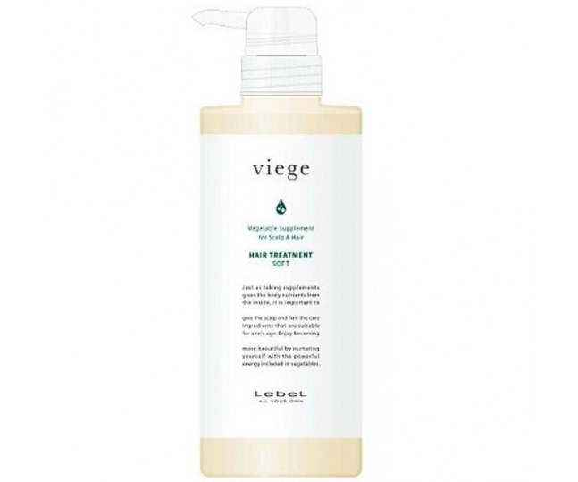 Viege Treatment Soft Маска для глубокого увлажнения волос 600мл
