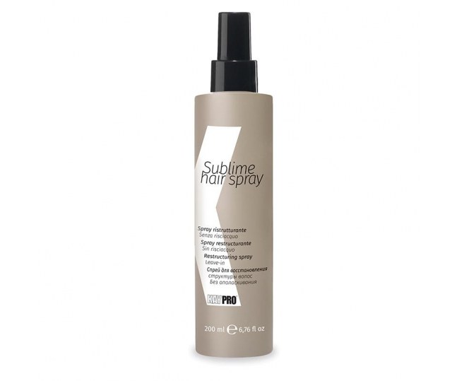 Несмываемый спрей для восстановления структуры волос 200 мл - sublime hair spray 200 ml