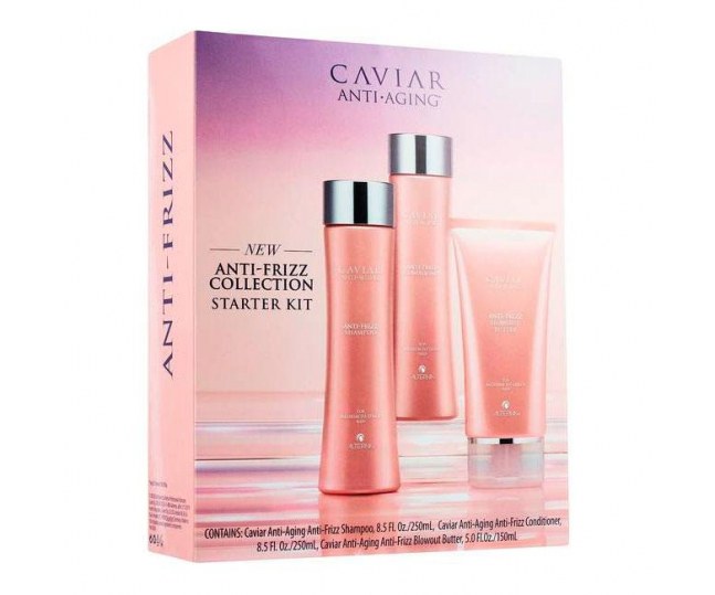 Caviar Anti-Frizz Kit (shampoo+conditioner+butter)/Набор для контроля и гладкости 250+250+147мл