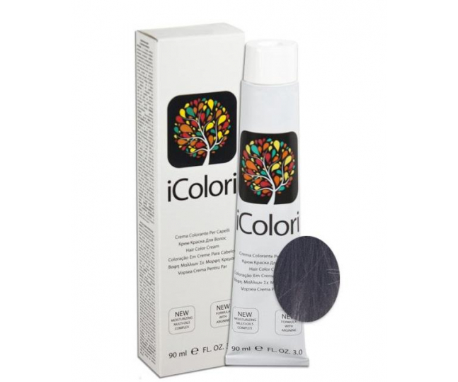 5.12 крем-краска icolori лунный лед светло коричневый 90 мл. - moon ice light brown