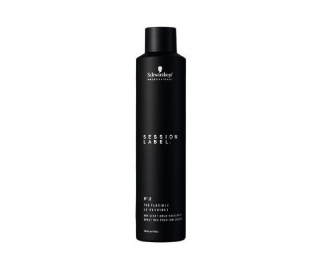 Лак эластичной фиксации Schwarzkopf Session Label The Flexible Hairpray 300мл