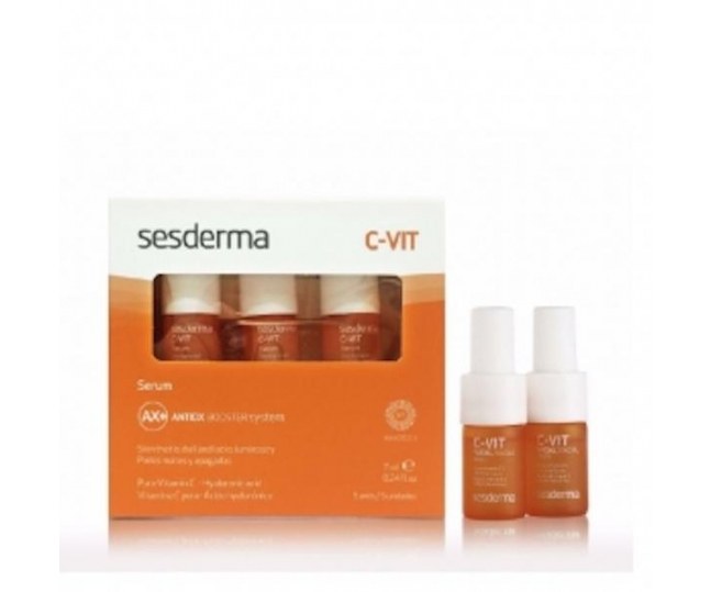 C-Vit Serum Реактивирующая сыворотка предназначена для профилактики и терапии старения кожи 5*7мл