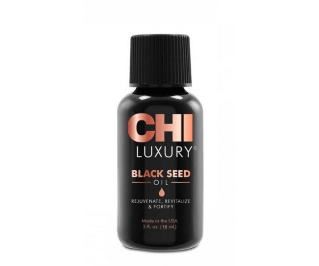 Luxury Black Масло с экстрактом семян черного тмина для интенсивного восстановления волос 50мл