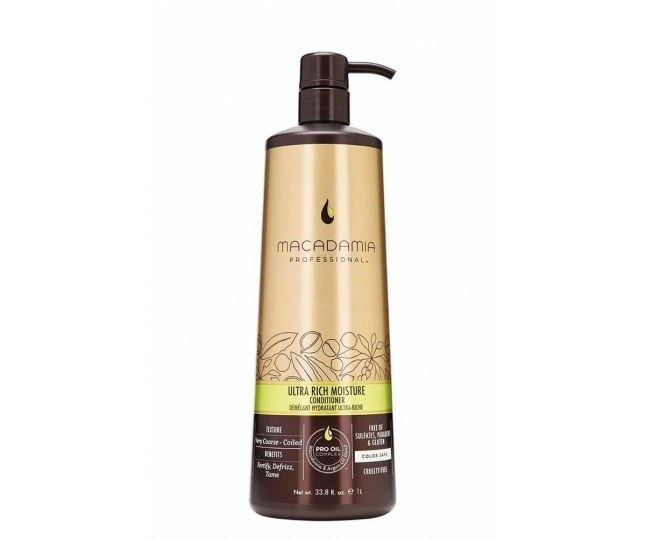 MACADAMIA Professional Ultra Rich Moisture Conditioner - Кондиционер увлажняющий для жестких волос 1000 мл