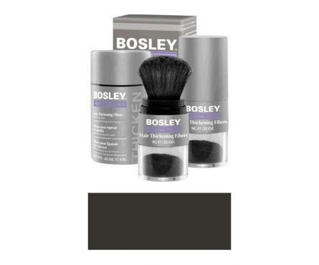 BOSLEY PRO Hair Thickening Fibers - Black Кератиновые волокна - черные 12г