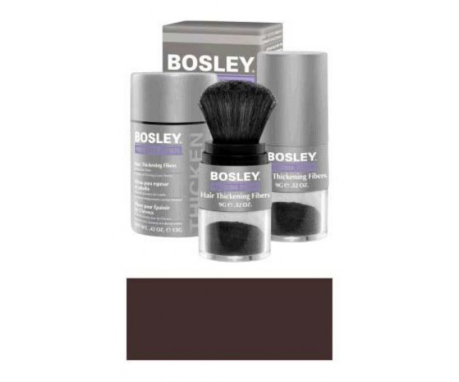 BOSLEY PRO Hair Thickening Fibers - Dark Brown Кератиновые волокна - темно-коричневые 12г