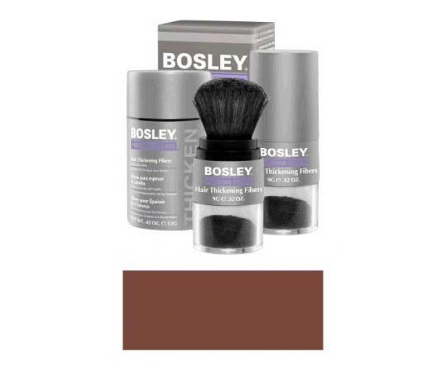 BOSLEY PRO Hair Thickening Fibers - Auburn Кератиновые волокна - красно-коричневые 12г