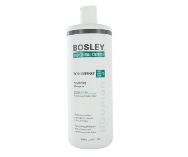 BOSLEY PRO Воs Defense (Step 1) Nourishing Shampoo Normal To Fine Non Color-Treated Hair - Шампунь Питательный Для Нормальных / Тонких Неокрашенных Волос 1000мл