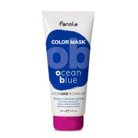 Оттеночная маска для волос Fanola Color Mask голубая 200мл