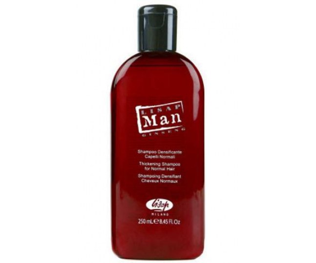 Укрепляющий шампунь для нормальных волос для мужчин Lisap Man Densifying Shampoo for Normal Hair 250мл