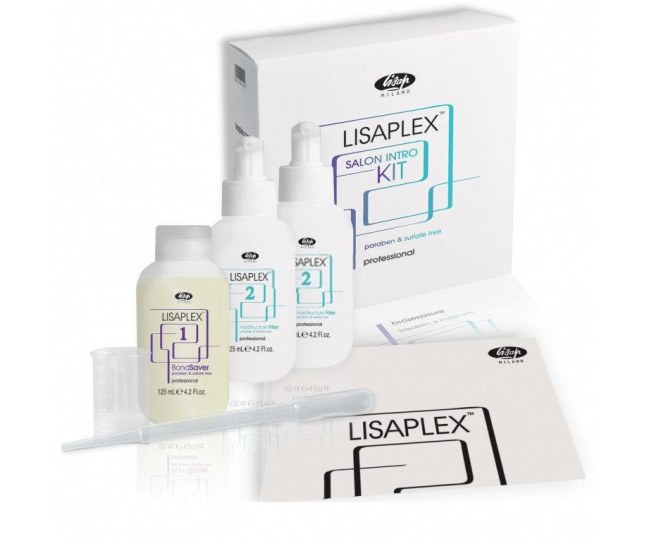 Lisaplex Professional KIT Система биореконструкции и восстановления волос 3x125мл