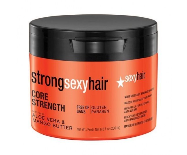 Sexy Hair Strong Core Strength Nourishing Anti-breakage Masque Маска восстанавливающая для прочности волос 200мл
