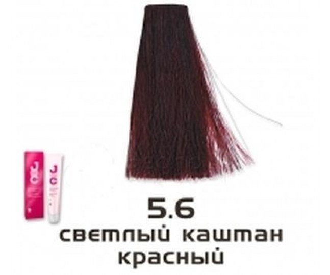 BAREX JOC Color Крем-краска 5.6 - Светлый Каштан красный   100мл