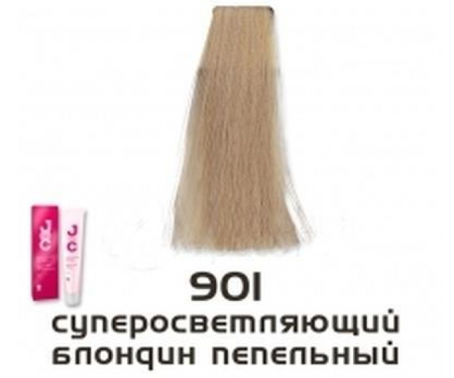 BAREX JOC Color Крем-краска 901 - Суперосветляющий ультрасветлый блондин пепельный  100мл