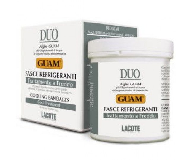 GUAM Бинты для снятия отёчности ног с охлаждающим эффектом DUO 2шт