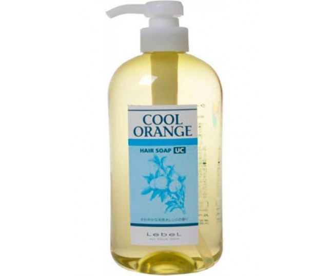 LEBEL Cosmetics  шампунь "Cool Orange UC" (УЛЬТРА холодный апельсин) против выпадения волос, 600мл.
