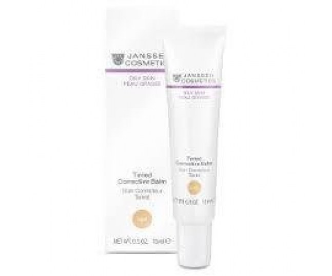 JANSSEN COSMECEUTICAL  Tinted Corrective Balm Light Бальзам-консиллер себорегулирующий Light с тонирующим эффектом 15мл
