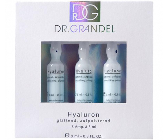DR.GRANDEL Hyaluron Увлажняющий концентрат 3 шт по 3 ml