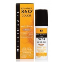 Heliocare 360º Color Gel Oil-Free Beige Sunscreen SPF 50+ – Тональный солнцезащитный гель с SPF 50+ (Бежевый) 50мл