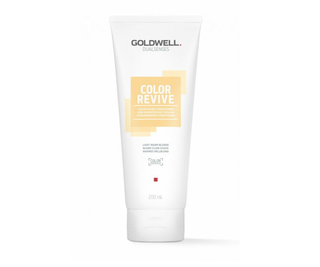 Goldwell Dualsenses Color Revive Conditioner Warm Light Blond кондиционер тонирующий в оттенке "Теплый блонд" 200мл 