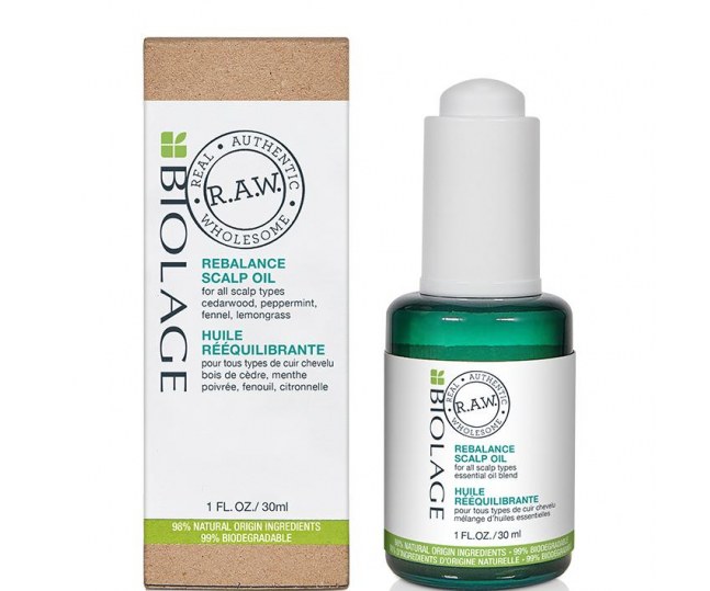 Biolage R.A.W REBALANCE SCALP OIL Масло для чувствительной кожи головы 30мл
