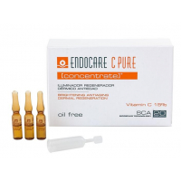 Endocare C Pure Concentrate – Brightening Antiaging Dermal Regenaration Регенерирующий омолаживающий концентрат с витамином С 14шт*1мл