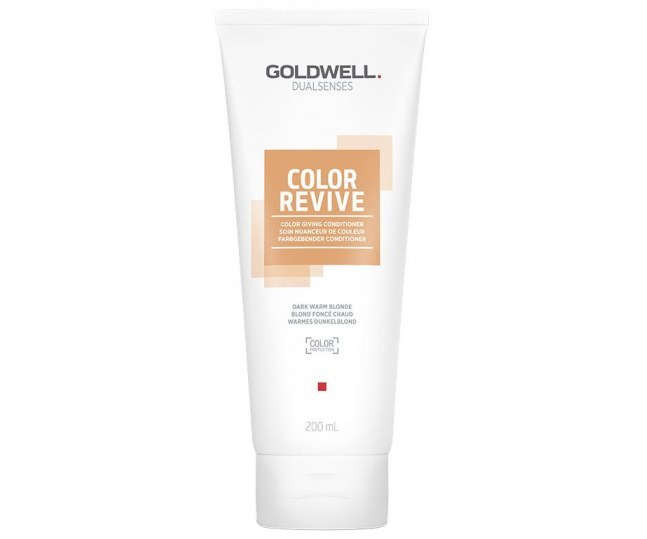 Goldwell Dualsenses Color Revive Conditioner Warm Dark Blond кондиционер тонирующий в оттенке "Теплый темный блонд" 200мл