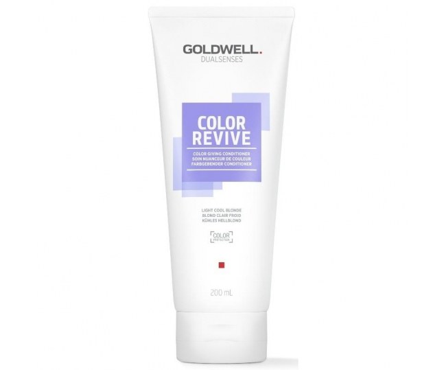 Goldwell Dualsenses Color Revive Conditioner Cool Light Blond кондиционер тонирующий в оттенке "Холодный блонд" 200мл