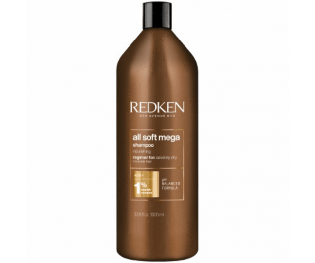 Redken All soft mega шампунь для сухих и ломких волос 1000мл