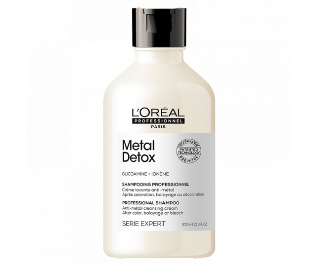 L`oreal Очищающий крем-шампунь Serie Expert Metal Detox Shampoo 300мл